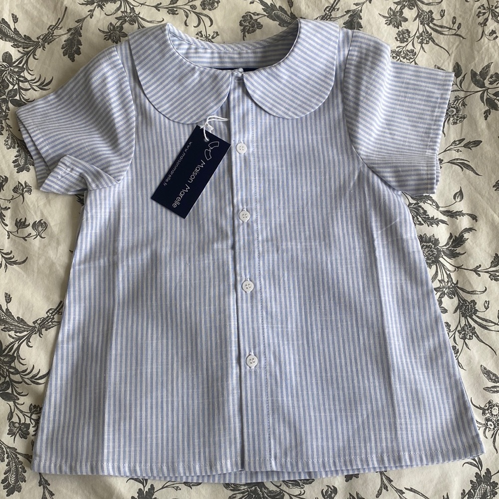 Short sleeves blouse, Maison marelle (made in France), 5T